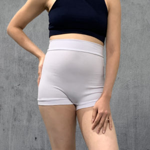 High Waist Boy Shorts Cotton Underwear