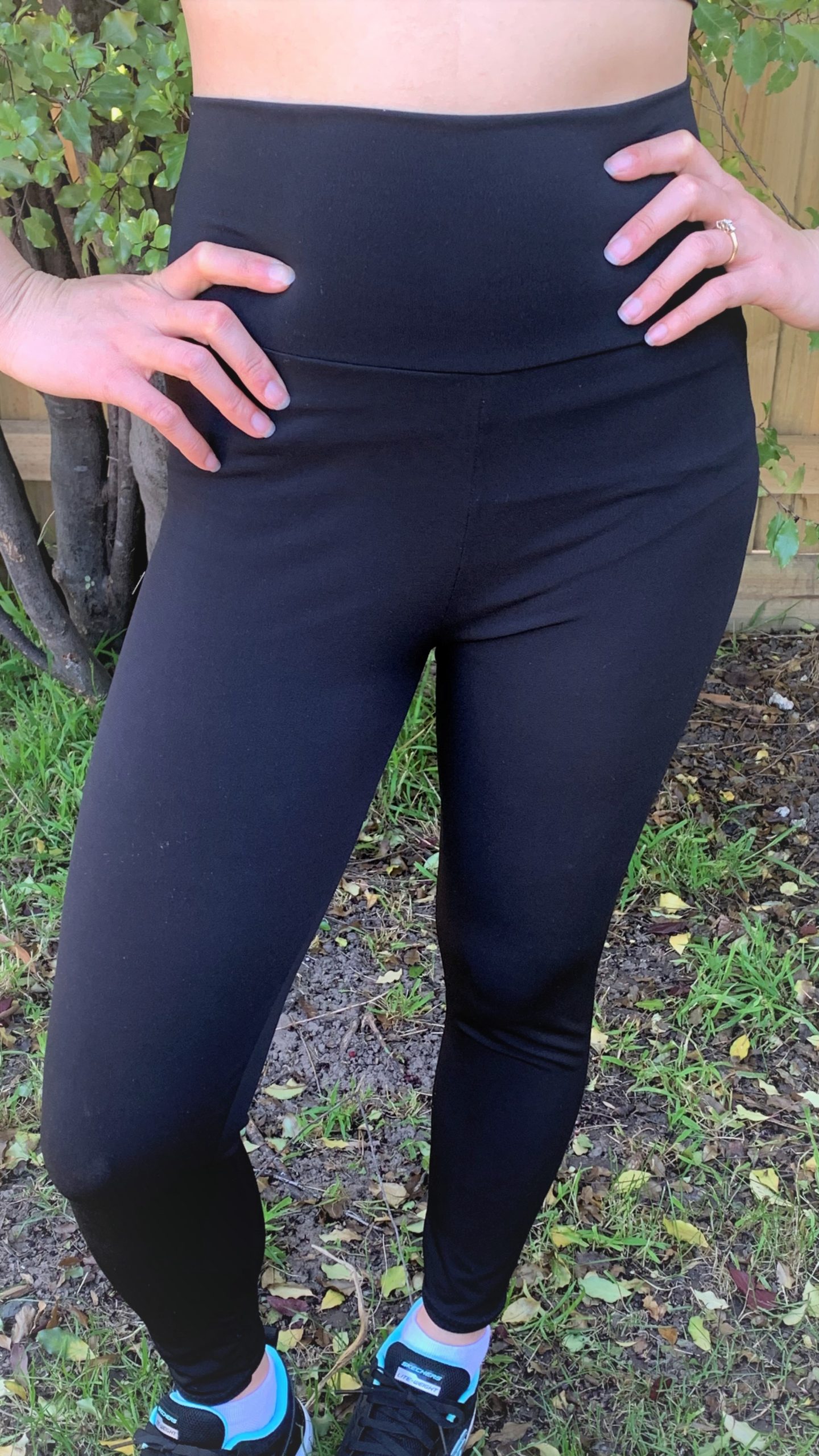 High-Waist Leggings 7/8 Length 
